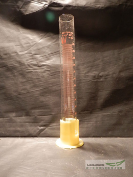 Cylinder miarowy z plastikową podstawką, pojemność 250ml