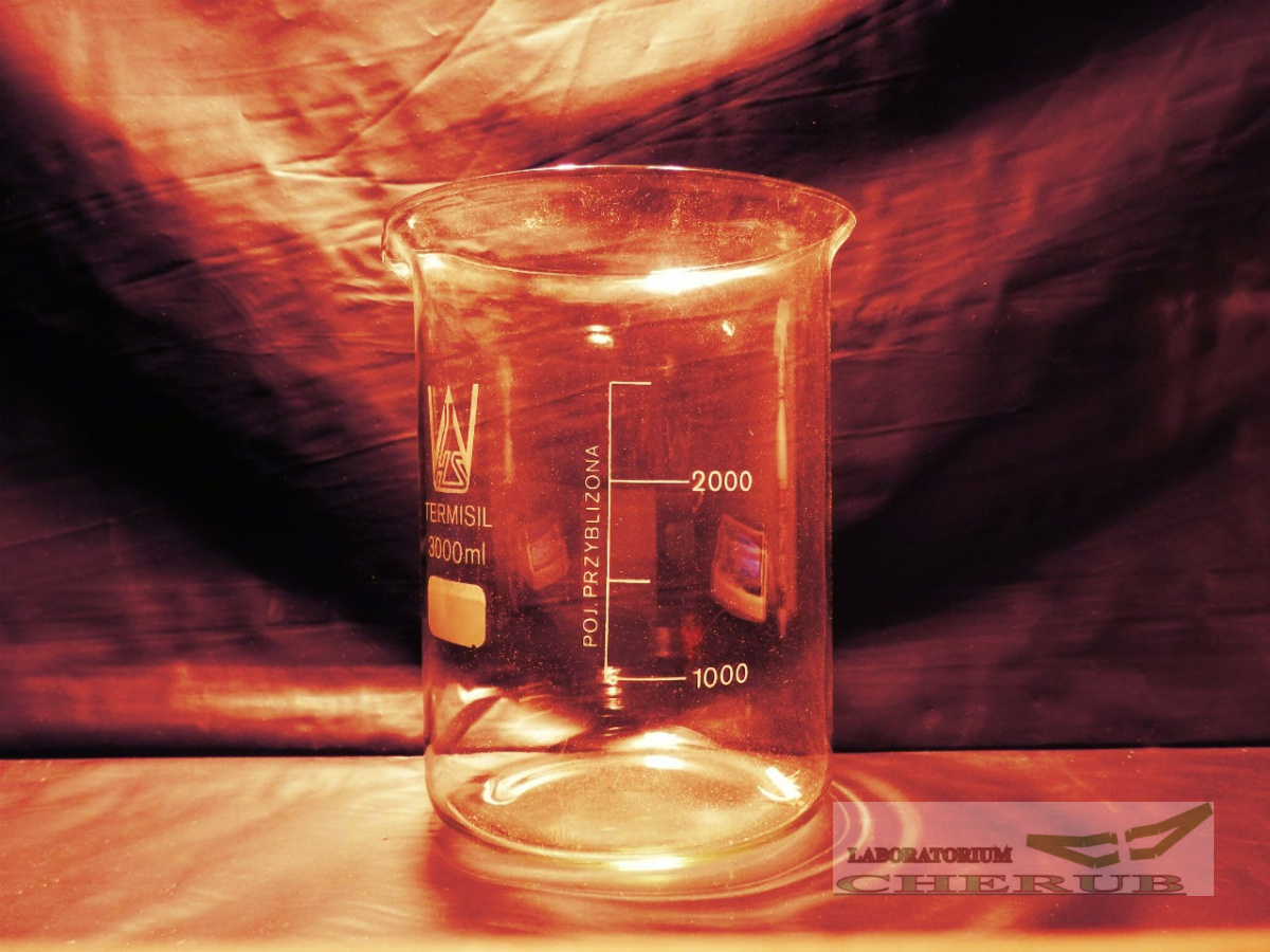 Zlewka z podziałką, pojemność 3000ml Zlewka z podziałką, pojemność 3000ml