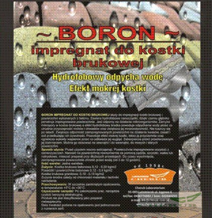 BORON Impregnat do kostki brukowej 333 BORON Impregnat do kostki brukowej 333