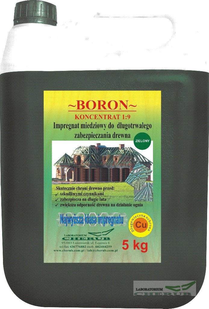 Boron koncentrat 1:9 miedziowy 5kg Boron koncentrat 1:9 miedziowy 5kg