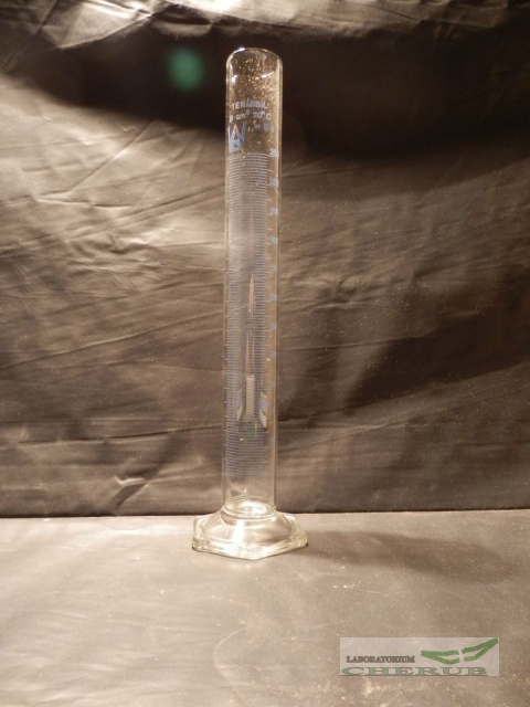 Cylinder miarowy z podstawką szklaną, pojemność 250ml Cylinder miarowy z podstawką szklaną, pojemność 250ml